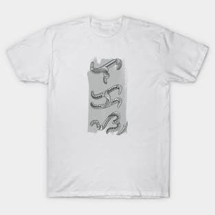 Tribal line Art / Baybayin word Lakas (Strenght) T-Shirt